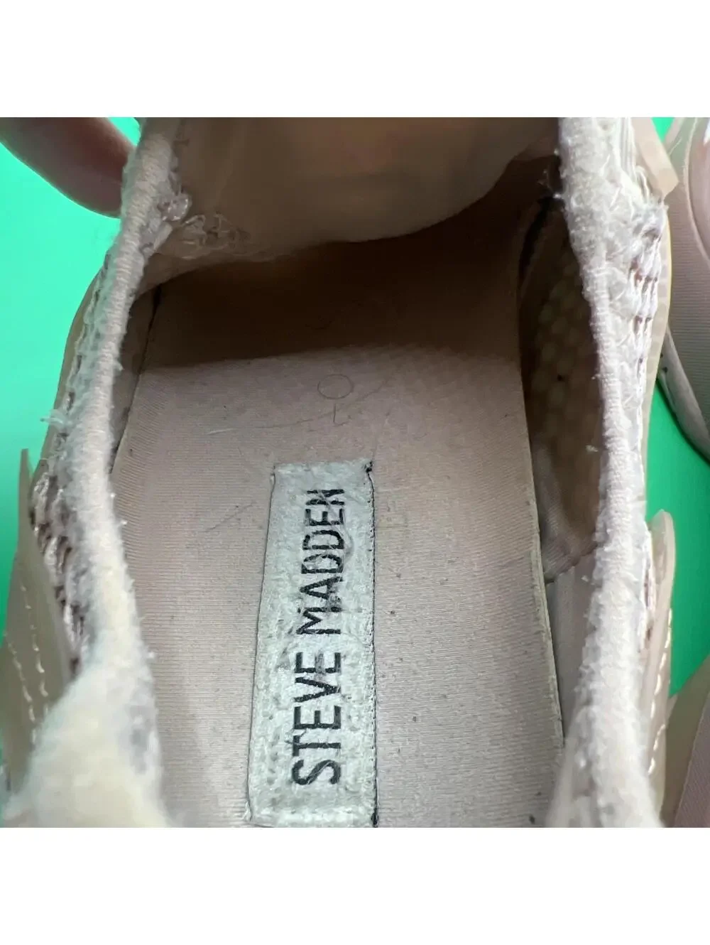 Steve Madden NY90 Milo Blush Pink Monochrome Shoes Size 8m